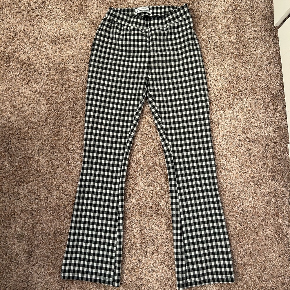 Urban Outfitters Black and White Gingham Pants